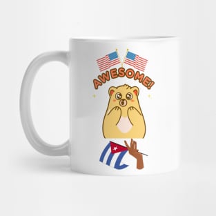 50% cuban 50% American 100% Awesome Mug
